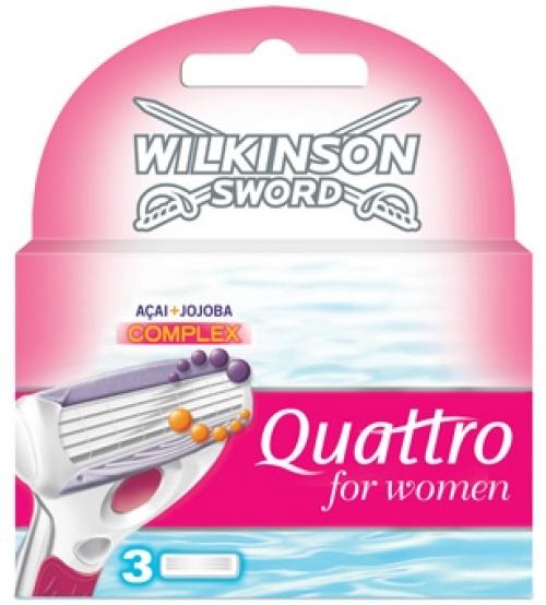 Wilkinson Sword 70041430 Quattro for Woman - 3 Blades